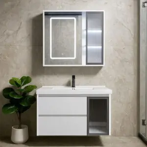 Tủ chậu rửa mặt 01