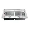 Chậu chén inox 304 - KS-CKD204