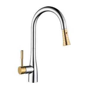 VÒI RỬA BÁT DÂY RÚT NÓNG LẠNH DK1462504-D