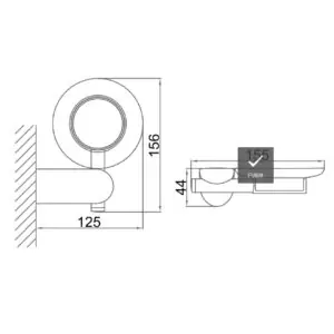 KỆ XÀ PHÒNG DK800606D - Ảnh 2