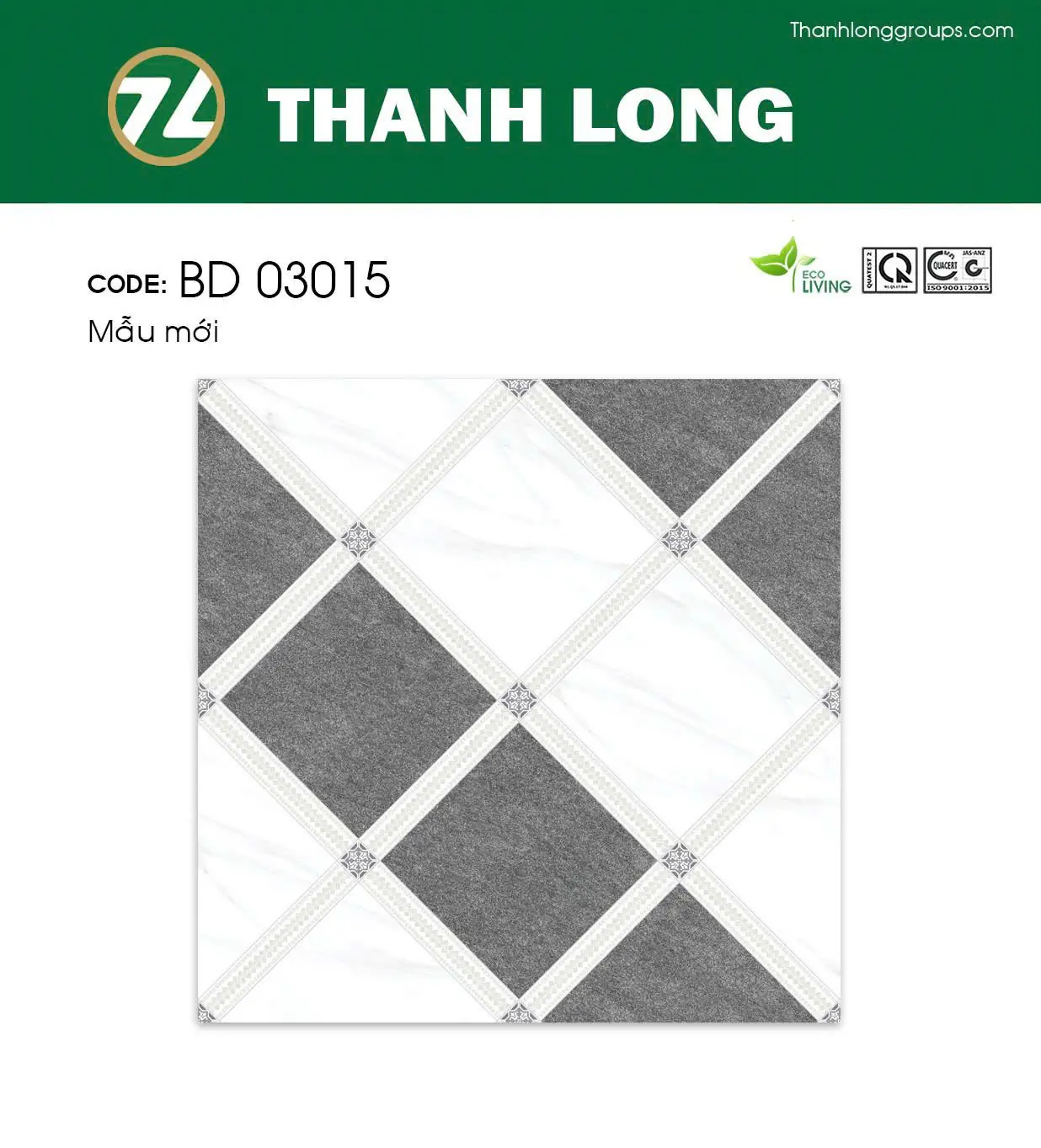 Gạch 30x30 BD.03015